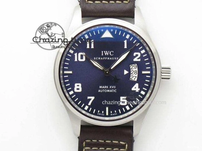 MIROTIME 0108 Big Pilot IW500909 RG ZF 1:1 Best Edition Le Petit Prince On Brown Leather Strap A Breathable 7293